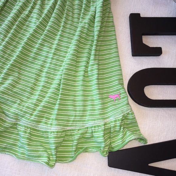🌵HP✨PINK Victoria’s Secret Tank Top Green Medium - Picture 2 of 6
